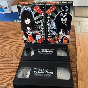 Two VHS KISS movies